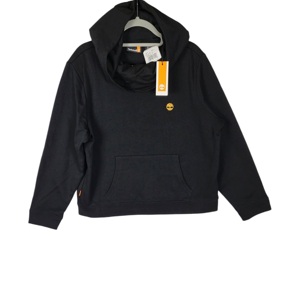 Timberland embroidered tree hoodie sweater black womens size XL Gorpcore   NWT